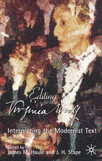 Enlarge image Cover: Virginia Woolf - Palgrave Macmillan