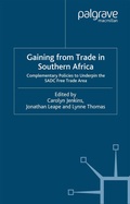 Cover: Gaining from Trade in Southern Africa - Palgrave Macmillan