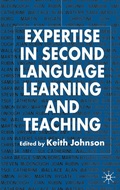 Cover: Expertise in Second Language Learning and Teaching - Palgrave Macmillan