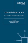 Cover: Industrial Clusters in Asia - Palgrave Macmillan