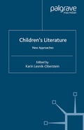 Cover: Children's Literature - Palgrave Macmillan