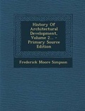 Cover: History of Architectural Development, Volume 2... - Nabu Press