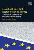 Cover: Handbook on Third Sector Policy in Europe - Edward Elgar Publishing