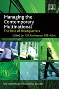 Cover: Managing the Contemporary Multinational - Edward Elgar Publishing