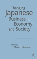 Cover: Changing Japanese Business, Economy and Society - Palgrave Macmillan