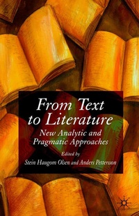 Enlarge image Cover: From Text to Literature - Palgrave Macmillan
