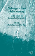 Cover: Challenges to State Policy Capacity - Palgrave Macmillan