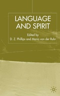 Cover: Language and Spirit - Palgrave Macmillan