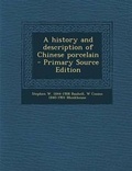 Cover: A History and Description of Chinese Porcelain - Nabu Press