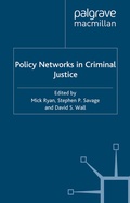 Cover: Policy Networks in Criminal Justice - Palgrave Macmillan