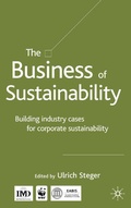 Cover: The Business of Sustainability - Palgrave Macmillan