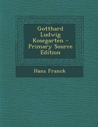 Enlarge image Cover: Gotthard Ludwig Kosegarten - Primary Source Edition - Nabu Press