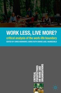 Cover: Work Less, Live More? - Red Globe Press