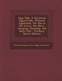 Enlarge image Cover: Sign Talk - Nabu Press