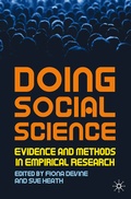 Cover: Doing Social Science - Red Globe Press