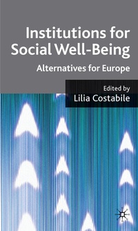 Abbildung von: Institutions for Social Well Being - Palgrave Macmillan