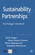 Cover: Sustainability Partnerships - Palgrave Macmillan
