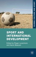 Cover: Sport and International Development - Palgrave Macmillan