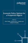 Cover: Economic Policy Options for a Prosperous Nigeria - Palgrave Macmillan
