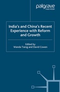 Cover: India's and China's Recent Experience with Reform and Growth - Palgrave Macmillan