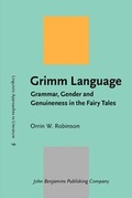 Cover: Grimm Language - John Benjamins Publishing Co