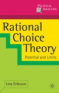 Cover: Rational Choice Theory - Red Globe Press