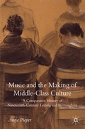Cover: Music and the Making of Middle-Class Culture - Palgrave Macmillan