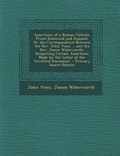 Cover: Assertions of a Roman Catholic Priest Examined and Exposed - Nabu Press