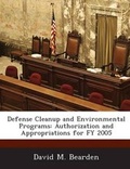 Cover: Defense Cleanup and Environmental Programs - BiblioBazaar, LLC