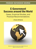 Cover: E-Government Success around the World - Idea Group,U.S.