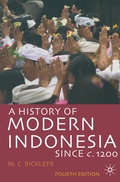Cover: A History of Modern Indonesia since c.1200 - Red Globe Press