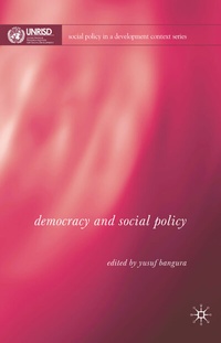 Abbildung von: Democracy and Social Policy - Palgrave Macmillan