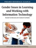 Cover: Gender Differences in Learning and Working with Technology - Information Science Reference