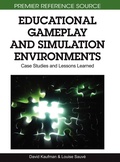 Cover: Educational Gameplay and Simulation Evironments - Information Science Reference