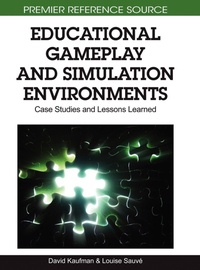 Enlarge image Cover: Educational Gameplay and Simulation Evironments - Information Science Reference