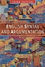 Cover: English Syntax and Argumentation - Palgrave Macmillan