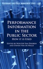 Cover: Performance Information in the Public Sector - Palgrave Macmillan