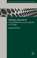 Cover: Doing Security - Palgrave Macmillan
