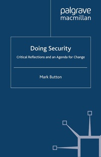 Enlarge image Cover: Doing Security - Palgrave Macmillan