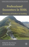 Cover: Professional Encounters in TESOL - Palgrave Macmillan