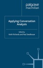 Cover: Applying Conversation Analysis - Palgrave Macmillan