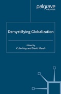 Cover: Demystifying Globalization - Palgrave Macmillan
