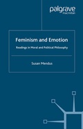 Cover: Feminism and Emotion - Palgrave Macmillan