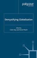 Cover: Demystifying Globalization - Palgrave Macmillan