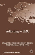 Cover: Adjusting to EMU - Palgrave Macmillan
