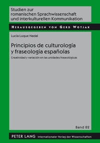 Abbildung von: Principios de culturología y fraseología españolas - Peter Lang Verlag