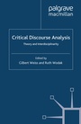 Cover: Critical Discourse Analysis - Palgrave Macmillan