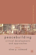Cover: Palgrave Advances in Peacebuilding - Palgrave Macmillan