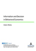 Cover: Information and Decision in Behavioral Economics - Peter Lang Verlag