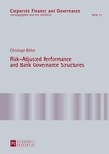 Cover: Risk-Adjusted Performance and Bank Governance Structures - Peter Lang Verlag